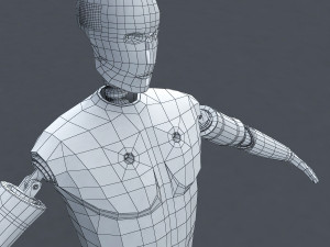 male crash test dummy 3D Model