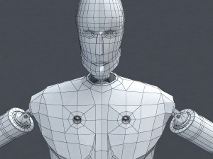 male crash test dummy 3D Model