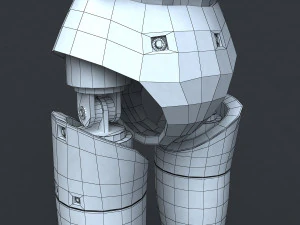 male crash test dummy 3D Model