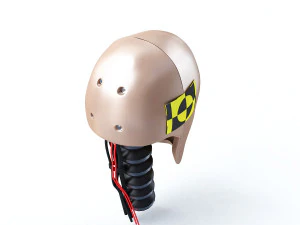 male crash test dummy head 3D Model