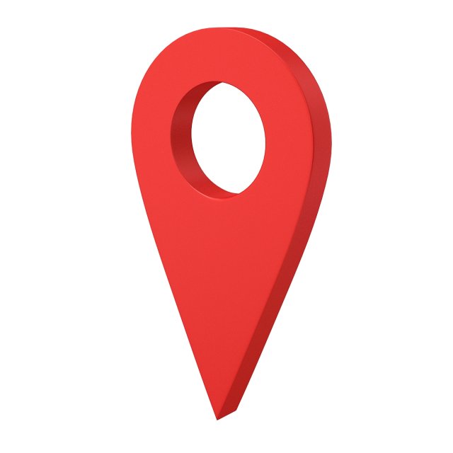 map pointer Modèle 3D .c4d .max .obj .3ds .fbx .stl .blend 