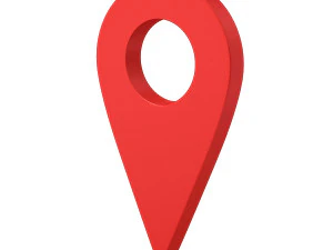 Kartenzeiger 3D Modell