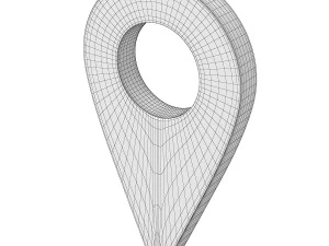 map pointer 3D Model
