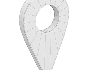 map pointer Modèle 3D