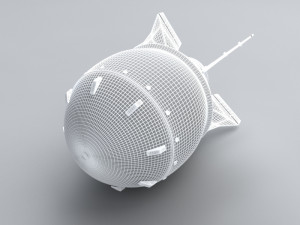 mega bomb 3D 모델