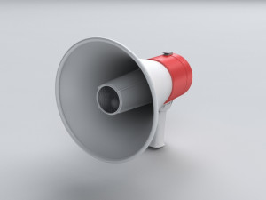 megaphone Modelo 3D