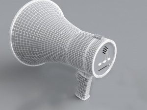 megaphone Modelo 3D