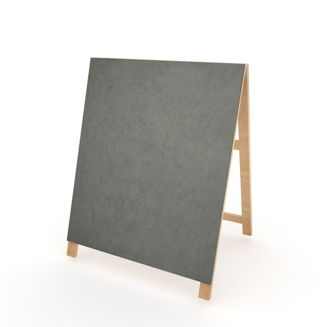 menu board 2 3D 模型 .c4d .max .obj .3ds .fbx .stl .blend 