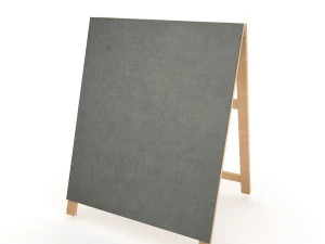 tableau de menu 2 Modèle 3D