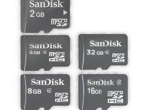 micro sd card collection Model 3D