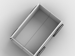 mine tub trolley small 3D Model