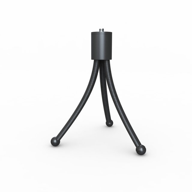 mini tripod 3D Модель .c4d .max .obj .3ds .fbx .stl .blend 