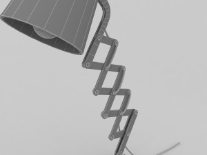 modern desk lamp 3D 模型
