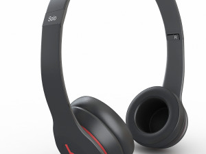 monster beats solo hd 2 3Dモデル