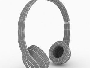 monster beats solo hd 2 3Dモデル