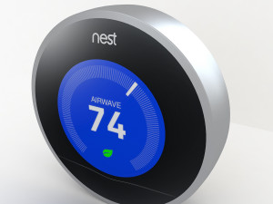 nest thermostat Model 3D