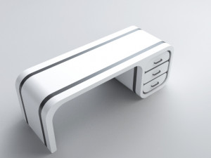 office table 3Dモデル