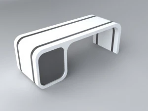 office table 3D Model