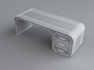 office table 3Dモデル