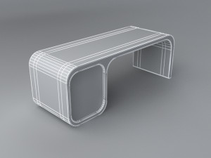 office table 3Dモデル