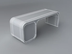 office table 3D Model