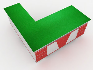 office table Modello 3D