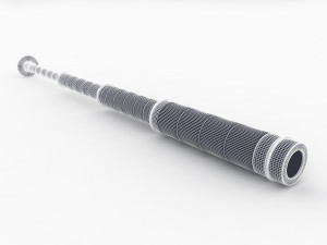 old telescope 3Dモデル