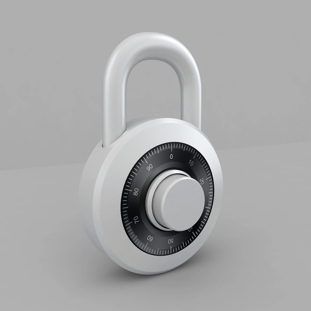 padlock 3D Model .c4d .max .obj .3ds .fbx .stl .blend