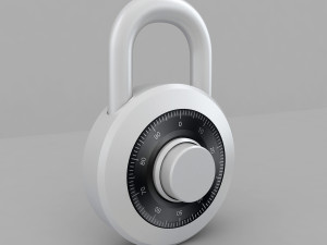padlock 3D Model