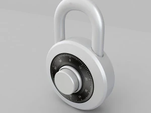 padlock 3D Model