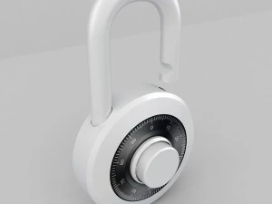 padlock 3D Model