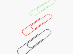 paper clip 3D Model
