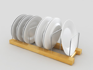 plate rack Model 3D
