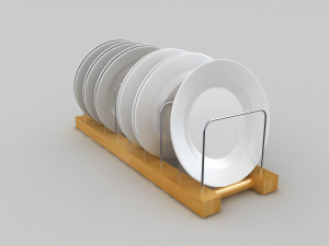 plate rack Model 3D