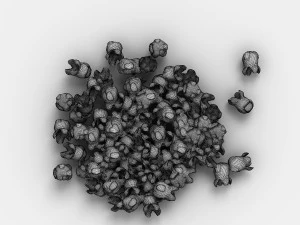popcorn 3D Model