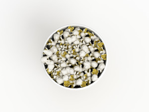 popcorn cup Modelo 3D