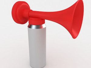 portable air horn 3D Model