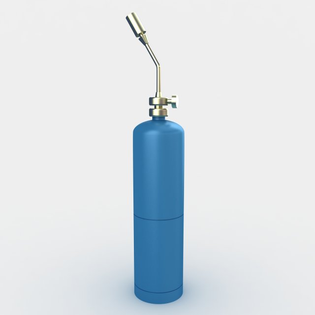 propane torch 3Dモデル .c4d .max .obj .3ds .fbx .stl .blend 
