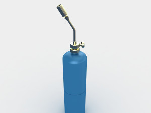 propane torch 3Dモデル