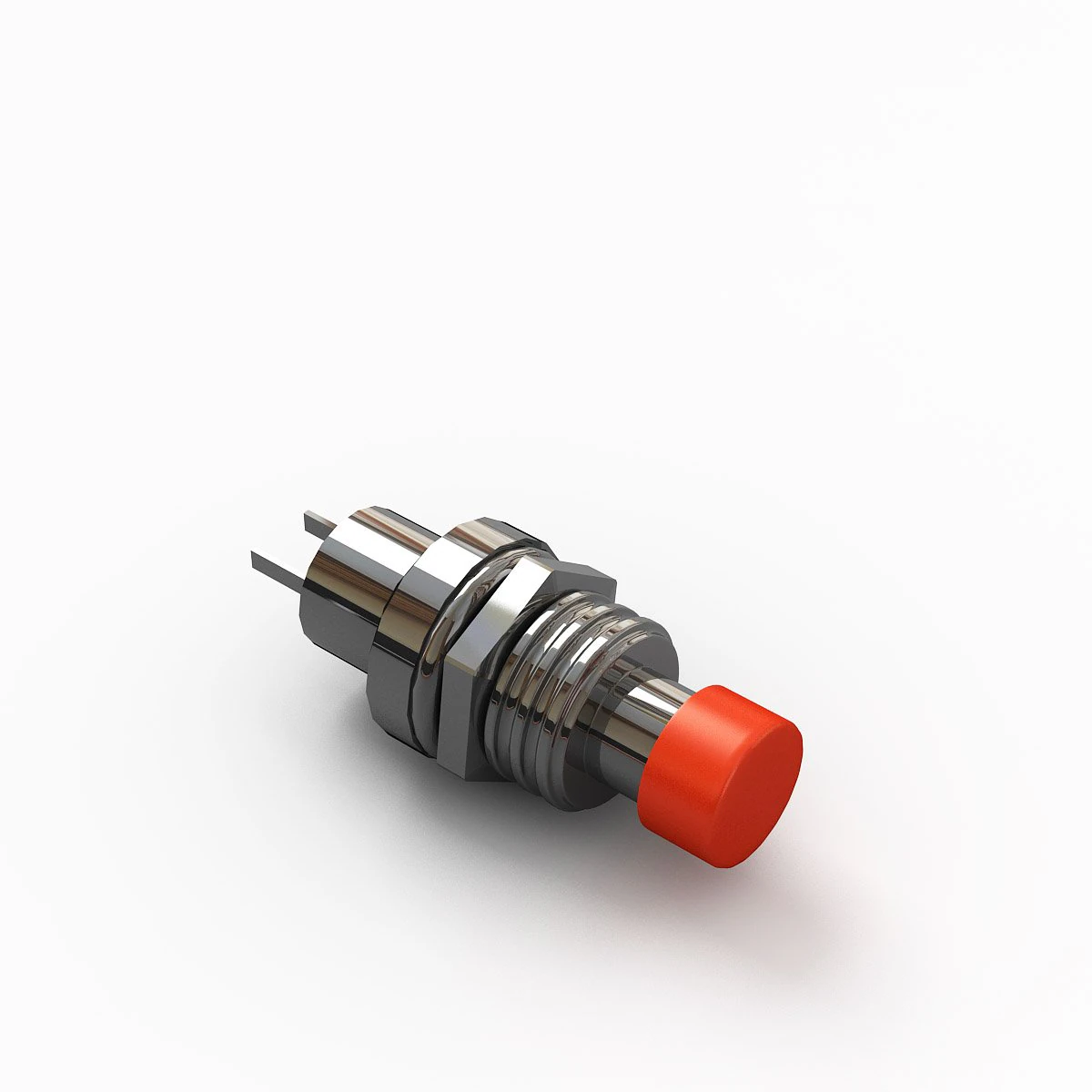 push button 3D Model .c4d .max .obj .3ds .fbx .stl .blend 