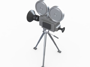 retro camera 3D 모델
