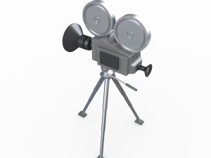 复古相机 3D 模型