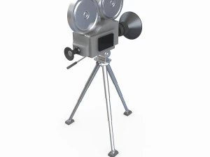 复古相机 3D 模型