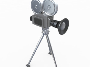retro camera 3D 모델