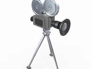 复古相机 3D 模型