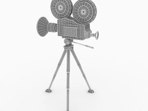 复古相机 3D 模型