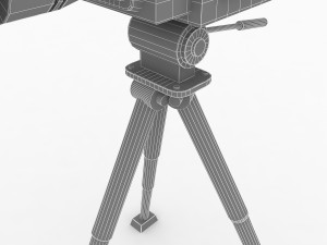 retro camera 3D 모델