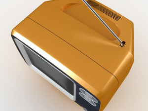 retro tv Model 3D