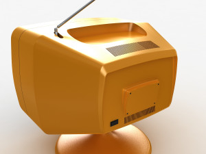 retro tv Model 3D