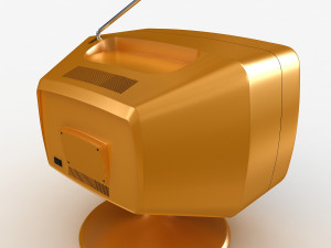 retro tv Model 3D